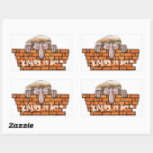 Sticker Rectangulaire Kiljoy est ici (Feuille)