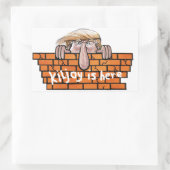 Sticker Rectangulaire Kiljoy est ici (Sac)