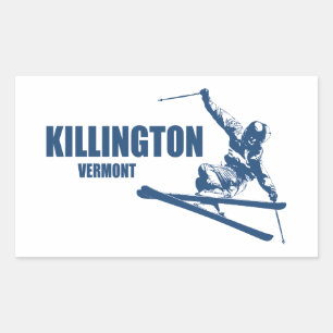 Sticker Rectangulaire Killington Vermont