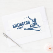Sticker Rectangulaire Killington Vermont (Enveloppe)