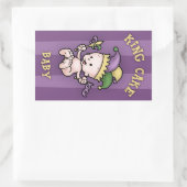 Sticker Rectangulaire King Cake Baby (Sac)