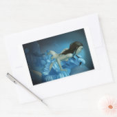 Sticker Rectangulaire Kira et Aehako (Enveloppe)