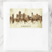 Sticker Rectangulaire Knoxville Tennessee (Sac)