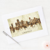 Sticker Rectangulaire Knoxville Tennessee (Enveloppe)