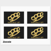 Sticker Rectangulaire Knuckle (Feuille)
