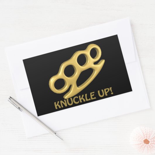 Sticker Rectangulaire Knuckle (Enveloppe)