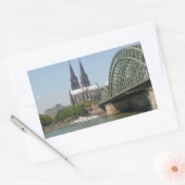 Sticker Rectangulaire Koeln (Cologne) en Allemagne (Enveloppe)