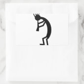 Sticker Rectangulaire Kokopelli (Sac)