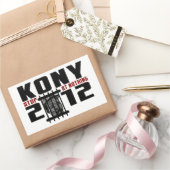 Sticker Rectangulaire Kony 2012 - Stop à Nothing (Cadeaux)