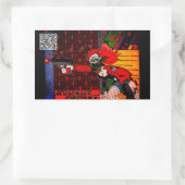 Sticker rectangulaire Kousin Freaky (Sac)