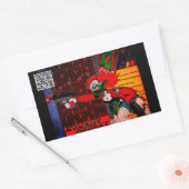 Sticker rectangulaire Kousin Freaky (Enveloppe)