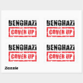 Sticker Rectangulaire La couverture de Benghazi (Feuille)