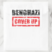 Sticker Rectangulaire La couverture de Benghazi (Sac)