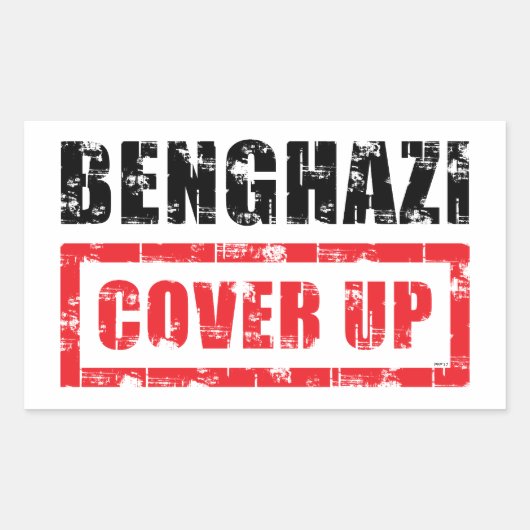 Sticker Rectangulaire La couverture de Benghazi (Devant)