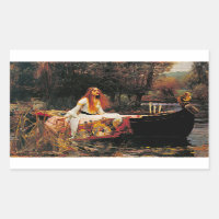 La Dame de Shalott, ch. 1888 par John Waterhouse