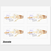 Sticker Rectangulaire La Dame Du Canyon (Feuille)