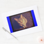 Sticker Rectangulaire La demande indienne (Enveloppe)