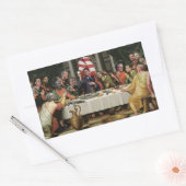 Sticker Rectangulaire La Dernière soupe du parti républicain (Enveloppe)