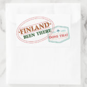 Sticker Rectangulaire La Finlande A Fait Cela (Sac)