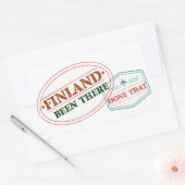 Sticker Rectangulaire La Finlande A Fait Cela (Enveloppe)