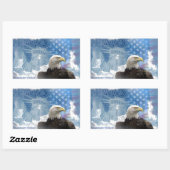 Sticker Rectangulaire La liberté n'est pas libre (Feuille)