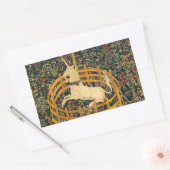 Sticker Rectangulaire La licorne en captivité (Enveloppe)