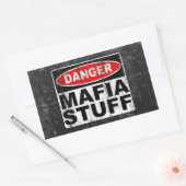 Sticker Rectangulaire La mafia (Enveloppe)