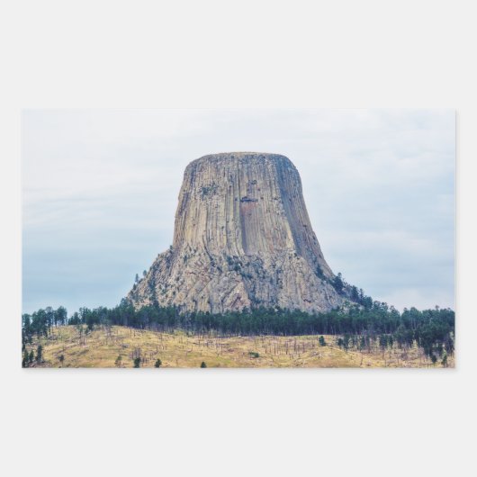 Sticker Rectangulaire La maison de l'ours (Devant)