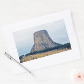 Sticker Rectangulaire La maison de l'ours (Enveloppe)