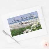 Sticker Rectangulaire "La marguerite estivale" (Enveloppe)