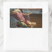 Sticker Rectangulaire La Minx (par John Collier) (Sac)