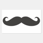 Sticker Rectangulaire La moustache (Devant)