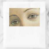 Sticker Rectangulaire La naissance de Vénus (détail des yeux) (Sac)