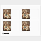 Sticker Rectangulaire La Natividad (Feuille)