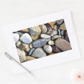 Sticker Rectangulaire La nature bascule le lit de rivière (Enveloppe)