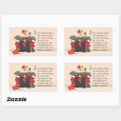 STICKER RECTANGULAIRE LA NUIT AVANT LES BUNMAS (Feuille)