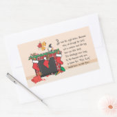 STICKER RECTANGULAIRE LA NUIT AVANT LES BUNMAS (Enveloppe)