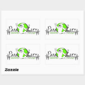 Sticker Rectangulaire La Para-Vie (Feuille)