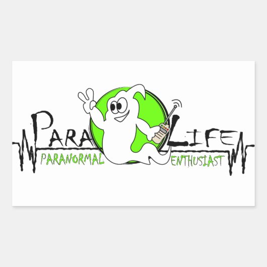 Sticker Rectangulaire La Para-Vie (Devant)
