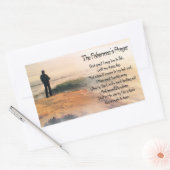 Sticker Rectangulaire La prière des pêcheurs (Enveloppe)