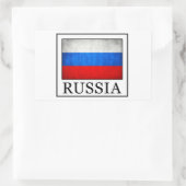 Sticker Rectangulaire La Russie (Sac)