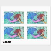 Sticker Rectangulaire La Sphère Mer (Feuille)