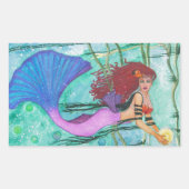 Sticker Rectangulaire La Sphère Mer (Devant)