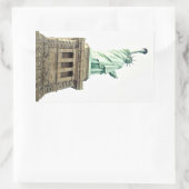 Sticker Rectangulaire La Statue de la Liberté (Sac)