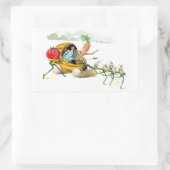 Sticker Rectangulaire La vengeance des Vege-Hommes (Sac)