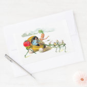 Sticker Rectangulaire La vengeance des Vege-Hommes (Enveloppe)