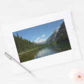 Sticker Rectangulaire Lac Avalanche I dans le parc national Glacier (Enveloppe)