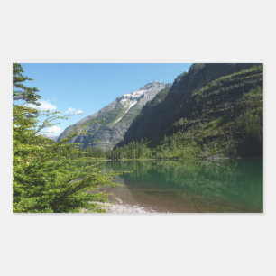 Sticker Rectangulaire Lac Avalanche II dans le parc national de Glacier