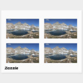 Sticker Rectangulaire Lac de l'ours noir - Sierra (Feuille)