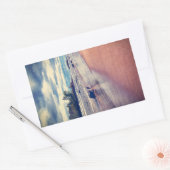 Sticker Rectangulaire Lac Supérieur vintage (Enveloppe)